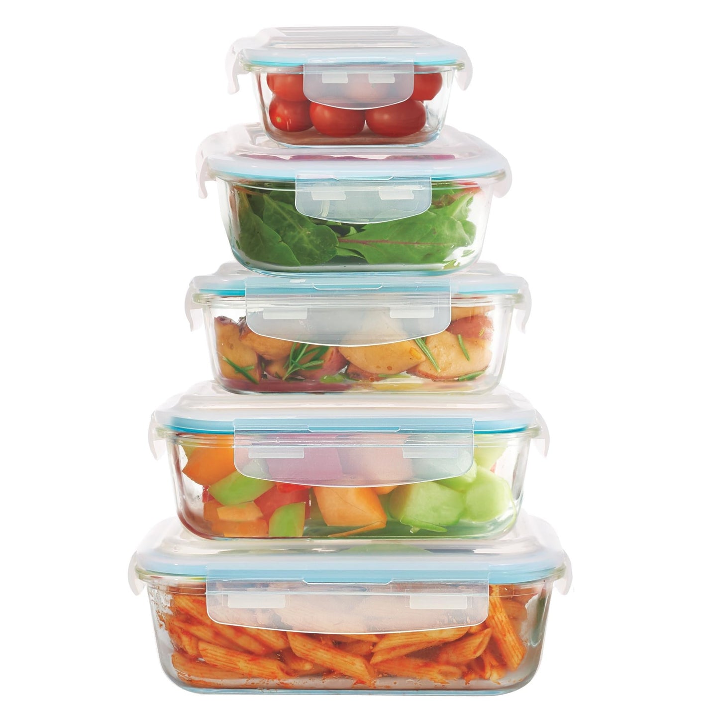 Atlas Glass Food Storage Set (10-Piece)