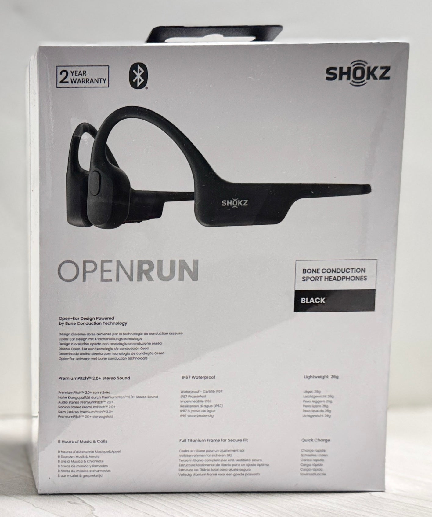 Shokz OpenRun Bone Conduction Headphones
