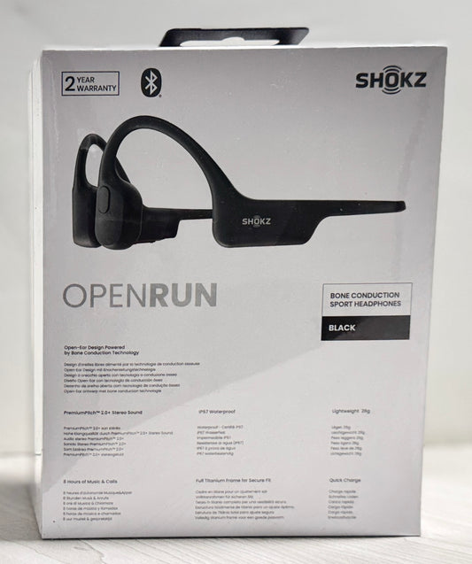Shokz OpenRun Bone Conduction Headphones