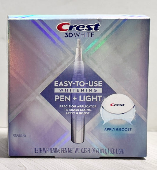 Crest 3D White Whitening Pen + LED Light Kit