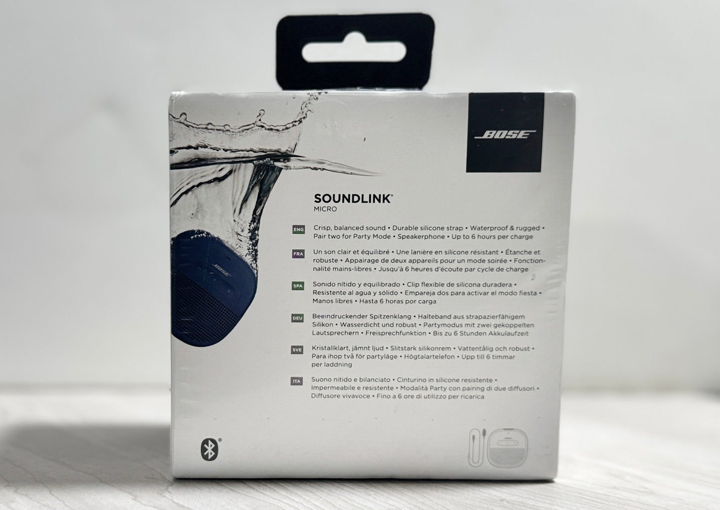 Bose SoundLink Micro Bluetooth Speaker (Dark Blue)