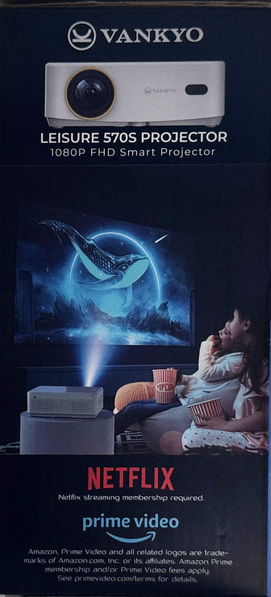 VANKYO Leisure 570S Native 1080P Smart Projector