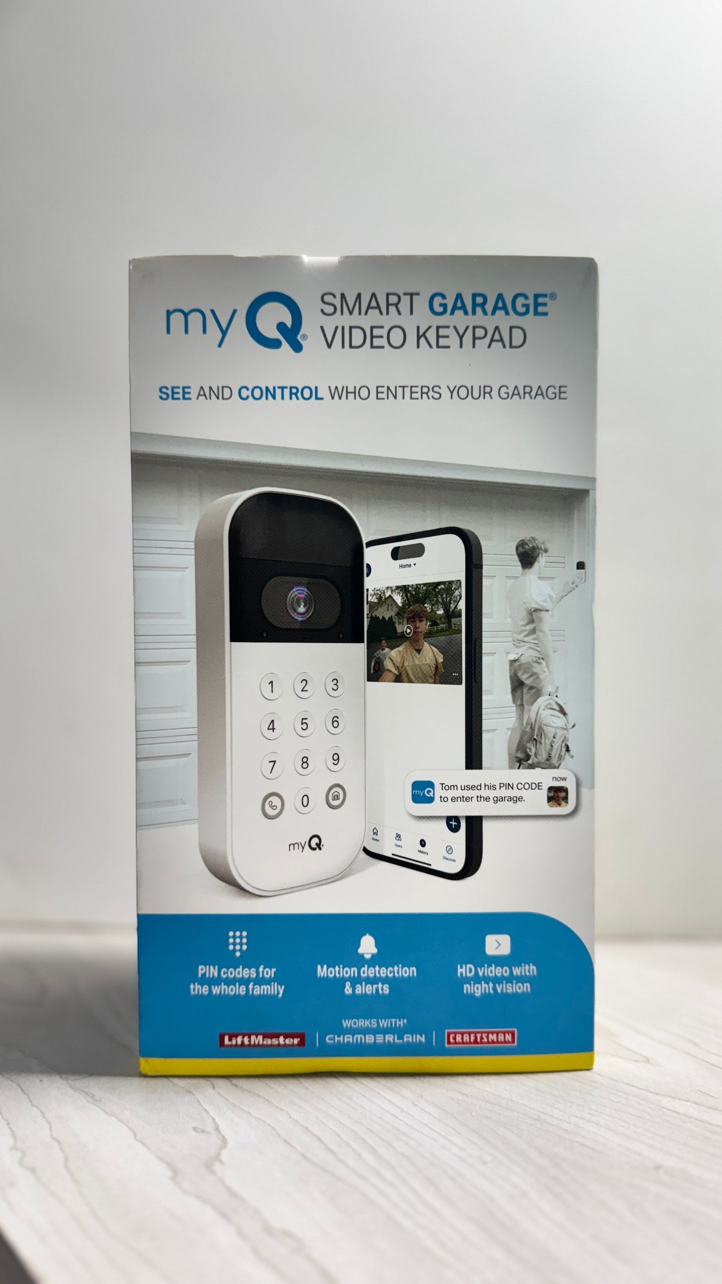 Chamberlain myQ Video Smart Wireless Garage Door Opener Keypad