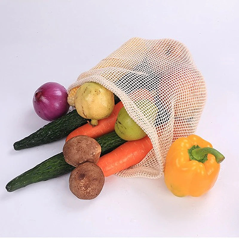 Atlas Reusable Cotton Produce Bags (5-Pack)
